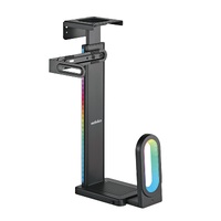 mbeat activiva RGB Ultra-Wide Adjustable Wall  Under-Desk Gaming PC Mount
