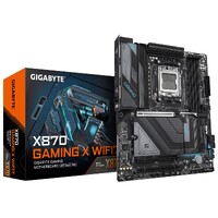 Gigabyte X870 GAMING X WIFI7 AMD AM5 ATX Motherboard 4x DDR5~256GB,3x PCIe x16, 3x M.2, 4x SATA 6,4x USB 3.2, 4x USB2.0, 2x USB-C,