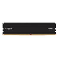 Crucial Pro 16GB (1x16GB) DDR5 UDIMM 6400MHz CL38 Black Heat Spreader Support Intel XMP AMD Ryzen for Desktop PC Gaming Memory