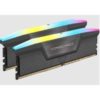 Corsair VENGEANCE RGB 64GB (2x32GB) DDR5 DRAM 6000MT s CL30 AMD EXPO  Intel XMP Memory Kit