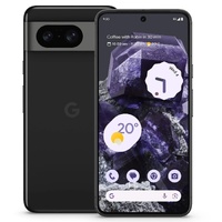 Google Pixel 8 5G 256GB - Obsidian (GA04833-AU)AU STOCK, 6.2 ft, Full HD, 120Hz, 8GB 256GB, 50MP 12MP, Single SIM  eSIM, 4575mAh,2YR