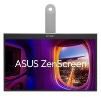 ASUS MQ16AHE 16 ft ZenScreen Portable Monitor, FHD (1920 x 1080), OLED, 100pct DCI-P3, 1 ms Response Time, HDR-10, USB Type-C, Mini HDMI