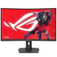 ASUS XG32WCS 32 inch ROG Strix USB Type-C Gaming Monitor  Curved 180Hz (Above 144Hz) 1ms (GTG) Fast VA Extreme Low Motion Blur Sync