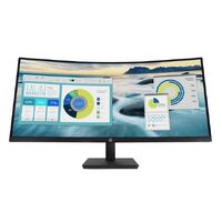 HP P34hc G4 34 ft WQHD 4K CURVED 21:9 3440x1440 Height Adjust Tilt USB-C (65W PD) DP HDMI Speakers USB 3yrs wty