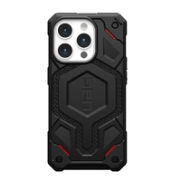 UAG Monarch Pro MagSafe Apple iPhone 15 Pro (6.1 inch) Case - Kevlar Black (114221113940) 25 ft. Drop Protection(7.6M)5 Layers of Protection10 Yr. WTY