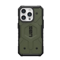 UAG Pathfinder MagSafe Apple iPhone 15 Pro (6.1 inch) Case - Olive Drab (114281117272)18ft. Drop Protection (5.4M)Raised Screen SurroundArmored Shell