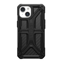 UAG Monarch Apple iPhone 15 (6.1 inch) Case - Carbon Fiber (114289114242) 20 ft. Drop Protection(6M) 5 Layers of Protection Tactical Grip