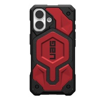 UAG Monarch Pro Apple iPhone 16 (6.1 ft) Rugged Case - Crimson (114458119494), 25ft. Drop Protection (7.6M), Built-in Magnet for MagSafe