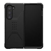 UAG Civilian Samsung Galaxy Z Fold6 Case - Black (214451114040) DROP Military Standard Covered Hinge Design Raised Screen Surround