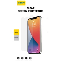 USP Apple iPhone 16 Pro Tempered Glass Screen Protector : Full Coverage, 9H Hardness, Bubble-free, Anti-fingerprint, Original Touch Feel