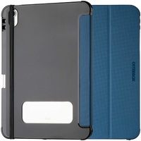 OtterBox React Folio Apple iPad (10.9 inch) (10th Gen) Case Blue ProPack - (77-92192) DROP Military Standard Pencil Holder Multi-Position Stand