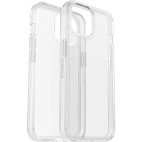OtterBox Symmetry Clear Apple iPhone 15 (6.1 inch) Case Clear - (77-92668) Antimicrobial DROP 3X Military Standard Raised EdgesUltra-Sleek