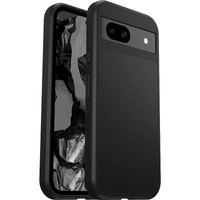 OtterBox React Google Pixel 8A (6.1 ft) Case Black - (77-95308), DROP Military Standard,Raised Edges,Hard Case, 7 Years Warranty