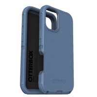 OtterBox Defender MagSafe Apple iPhone 16 Plus Case Baby Blue Jeans - (77-95946),DROP 7X Military Standard,Tri-Layer,Port Covers,Silicone Outer Cover