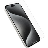 OtterBox Glass Apple iPhone 16 Pro Screen Protector Clear - (77-96171), Drop Protection, Anti-Scratch, Flawless Touch, Reinforced Edges