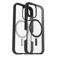 OtterBox React MagSafe Apple iPhone 16 Plus Case Clear Black - (77-96235),DROP Military Standard,Ultra-thin,Hard case with Soft Grip Edges