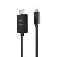 Cygnett Unite USB-C to HDMI Cable (1.8M) - Black (CY3305HDMIC),Support 4K/60hz,Extend from Laptop/Tablet/Phone to HDMI TV/Monitor/Projector,2 Yr. WTY.