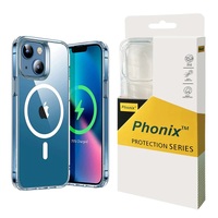 Phonix Apple iPhone 12   iPhone 12 Pro Clear Rock Hard Case with MagSafe