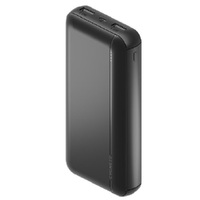 Cygnett Power and Protect 20K Power Bank - Black (CY4034PBCHE) 1x USB-C(15W) 2x USB-A (12W) Total Output 15W Max Digital Display Charge 3 Devices