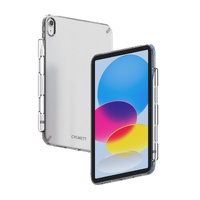 Cygnett AeroShield Apple iPad (10.9') (10th Gen) Case - Clear (CY4480CPAEG), Slim, Raised Edges, Hard-Shell Back, Pen Holder, Scratch Resistant