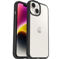 OtterBox React Apple iPhone 14 Plus Case Black Crystal (Clear Black) - (77-88874) Antimicrobial DROP Military Standard Raised Edges Hard Case