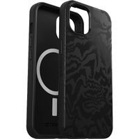 OtterBox Symmetry MagSafe Apple iPhone 14   iPhone 13 Case Rebel (Black) - (77-89773) Antimicrobial DROP 3X Military Standard Raised Edges