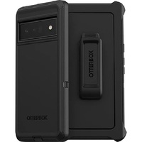OtterBox Defender Google Pixel 6 Pro 5G (6.7 inch) Case Black - (77-84055) DROP 4X Military Standard Multi-Layer Included Holster Raised EdgesRugged