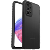 OtterBox React Samsung Galaxy A53 5G (6.5 inch) Case Black Crystal (Clear Black) - (77-87846)AntimicrobialDROP Military StandardRaised EdgesHard Case