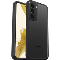 OtterBox React Samsung Galaxy S22 5G (6.1 inch) Case Black Crystal (Clear Black) - (77-86608)AntimicrobialDROP Military StandardRaised EdgesHard Case