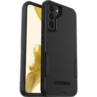 OtterBox Commuter Samsung Galaxy S22 5G (6.6 inch) Case Black - (77-86390) Antimicrobial DROP 3X Military StandardDual-LayerRaised EdgesPort Covers