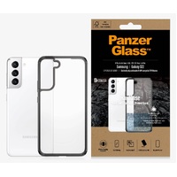 PanzerGlass Samsung Galaxy S22 5G (6.1 inch) HardCase - Smokey Black (0371) 2X Military Grade StandardWireless Charging CompatibleScratch Resistant2YR