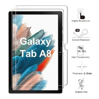 Pisen Samsung Galaxy Tab A8 (10.5 inch inch) Premium Tempered Glass Screen Protector - Anti-Glare Durable Scratch Resistant Dust Repelling Ultra Clear