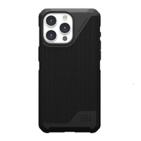 UAG Metropolis LT Magsafe Apple iPhone 16 Pro (6.3 ft) Case - Kevlar Black (114452113940), 18ft. Drop Protection (5.4M), Raised Screen Surround