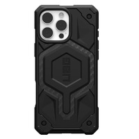 UAG Monarch Pro Apple iPhone 16 Pro Max (6.9 ft) Rugged Case - Carbon Fiber (114457114242), 25ft. Drop Protection (7.6M), Built-in Magnet for MagSafe