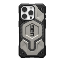 UAG Monarch Pro Apple iPhone 16 Pro Max (6.9 ft) Rugged Case - Titanium (114457113636), 25ft. Drop Protection(7.6M), Built-in Magnet for MagSafe