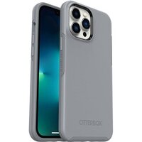 OtterBox Symmetry Apple iPhone 13 Pro Max / iPhone 12 Pro Max Case Resilience Grey - (77-83488), Antimicrobial,DROP+ 3X Military Standard,Raised Edges