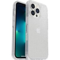 OtterBox Symmetry Clear Apple iPhone 13 Pro Case Stardust (Clear Glitter) - (77-83494) Antimicrobial DROP 3X Military Standard Raised Edges