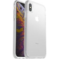 OtterBox Symmetry Clear Apple iPhone Xs Max Case Clear - (77-60085), Antimicrobial, DROP+ 3X Military Standard, Raised Edges, Ultra-Sleek