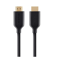 Belkin High Speed HDMI Cable with Ethernet 4K Ultra HD Compatible (1M) - Black(F3Y021bt1M),3D Compatible, 4K Cinema resolution