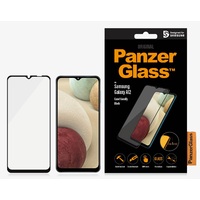 PanzerGlass Samsung Galaxy A12 Screen Protector - (7251), Black, AntiBacterial, Scratch Resistant, Shock Absorbing, Edge-to-Edge, 100% Touch