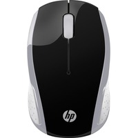 HP Wireless Mouse 200 (Black Silver 2HU84AA)