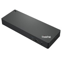 LENOVO ThinkPad Thunderbolt 4 Workstation Docking 230W Power Delivery Supports 1x 8K30   4x 4K60 Displays HDMI 2xDP 4xUSB-A USB-C GbE 3.5mm Combo 300W