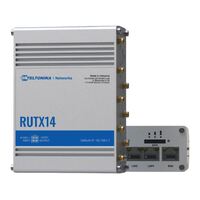 Teltonika RUTX14 - Instant LTE Failover | Reliable and Secure CAT12 4G LTE Router Firewall with Dual Band WiFi 802.11ac GNSS GPS and Bluet