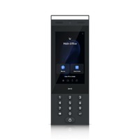 Ubiquiti Intercom Indoor Outdoor Intercom Terminal For Managing Residential and Commercial Building Entry Requests IP65 Bluetooth 4.2  NFC Connect