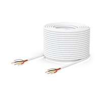 Ubiquiti Door Lock Relay Cable UACC-Cable-DoorLockRelay-2P 500-foot (152.4 m) Spool of Two-pair low-voltage Cable 36V DC 	Solid bare copperWhite