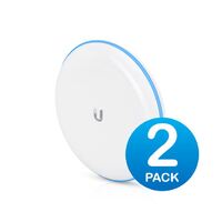 Ubiquiti UniFi Building-to-Building Bridge - 60GHz 1.7Gbps Link  - Complete PtP Link Built-in LED alignment indicators Sold as 2 Pack