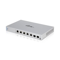 Ubiquiti UniFi Network Switch US-XG-6POE  4-Port  POE 170W  (4) 1 2.5 5 10 GbE PoE Ports (2) 10G SFP Ports Layer 3 No Mount