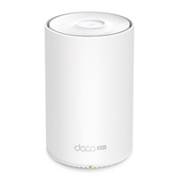 TP-Link Deco X50-4G(1-pack) 4G AX3000 Whole Home Mesh Wi-Fi 6 Router Build-In 300Mbps 4G LTE Advanced Modem