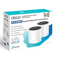 TP-Link Deco X55(2-pack) AX3000 Whole Home Mesh WiFi 6 Router Dual-Band with Smart Antennas MU-MIMO HomeShield Security