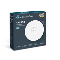 TP-Link EAP670 AX5400 Ceiling Mount WiFi 6 Access Point 574 Mbps 2.4 GHz and 4804 Mbps 5 GHz (RJ-45) Omada Cloud Management Seamless Roaming